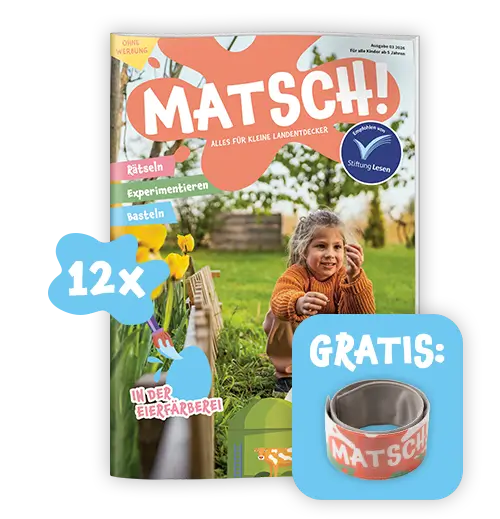 Matsch Heft mit Farbklecks in dem 12x steht.